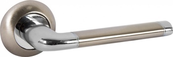 Ручка раздельная R.TL54.REX (REX TL) 105mm SN/CP-3 матовый никель/хром