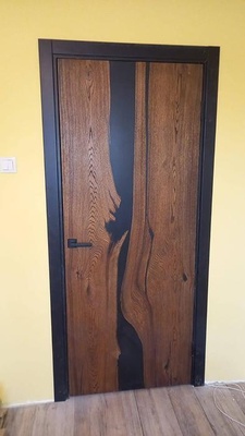 Межкомнатная дверь Слэб-декор №4 Doors Ola
