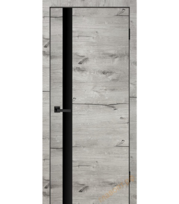 Межкомнатная дверь с кромной АСВ 45Т Дуб арктик СДК
