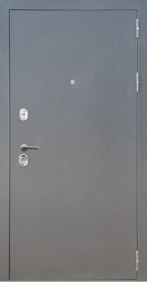 Входная дверь металлическая-3 букле графит/velluto bianco Двери арт 860(960)х2050