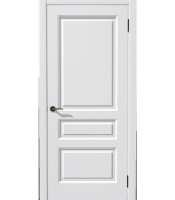 Межкомнатная дверь Классика Пиано софт тач белый СДК