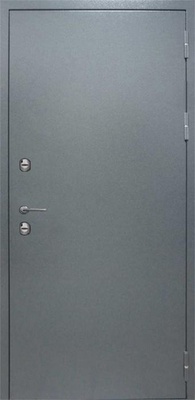 Дверь YoDoors-20 модель 3К-20 Термо (Букле графит/Velluto Bianco)