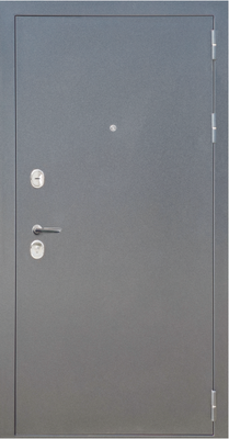 Входная дверь металлическая-2 букле графит/velluto bianco Двери арт 860(960)х2050